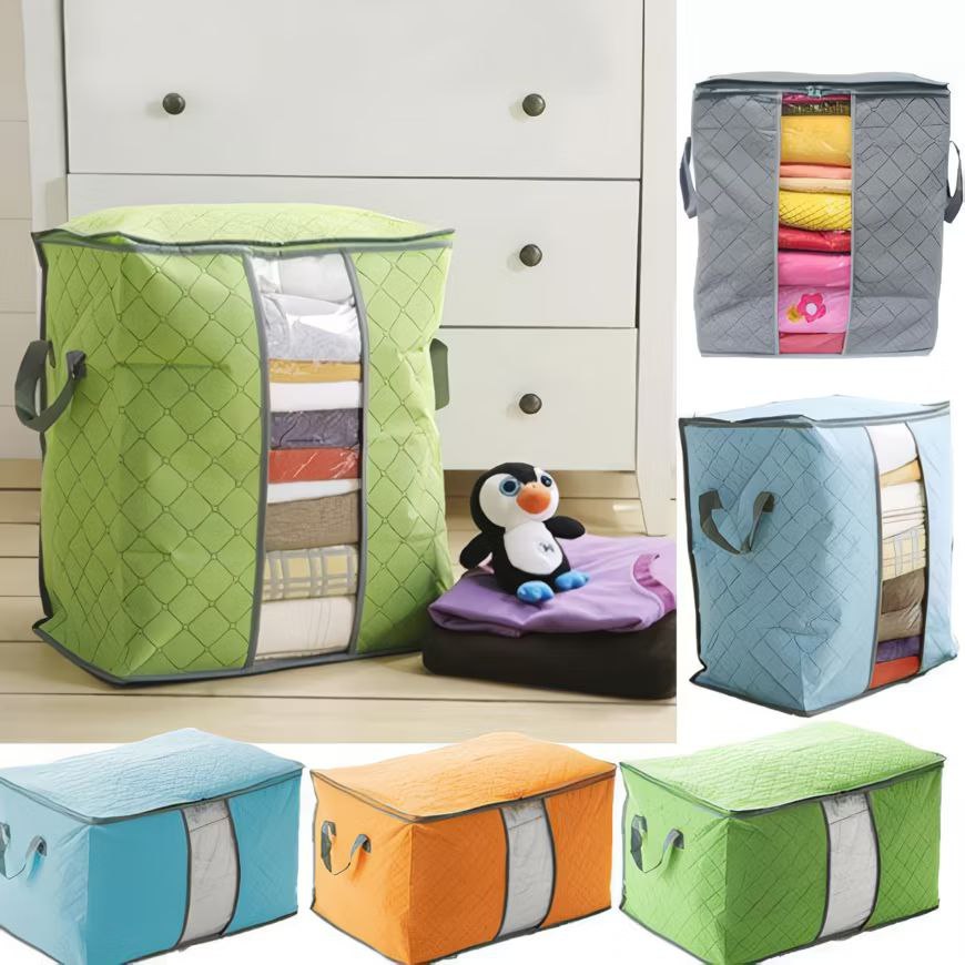 Tempat Penyimpanan Bed Cover Storage Box Organizer / Storage Box Bag Organizer Tempat Penyimpanan Pa