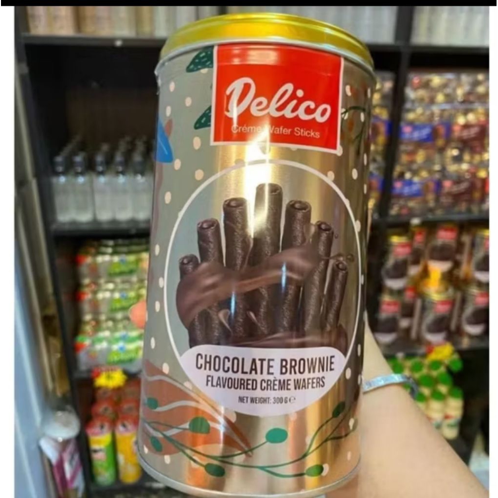 Delico wafer 300 gram 1 dus / delico wafer kaleng 300 gram 1 dus