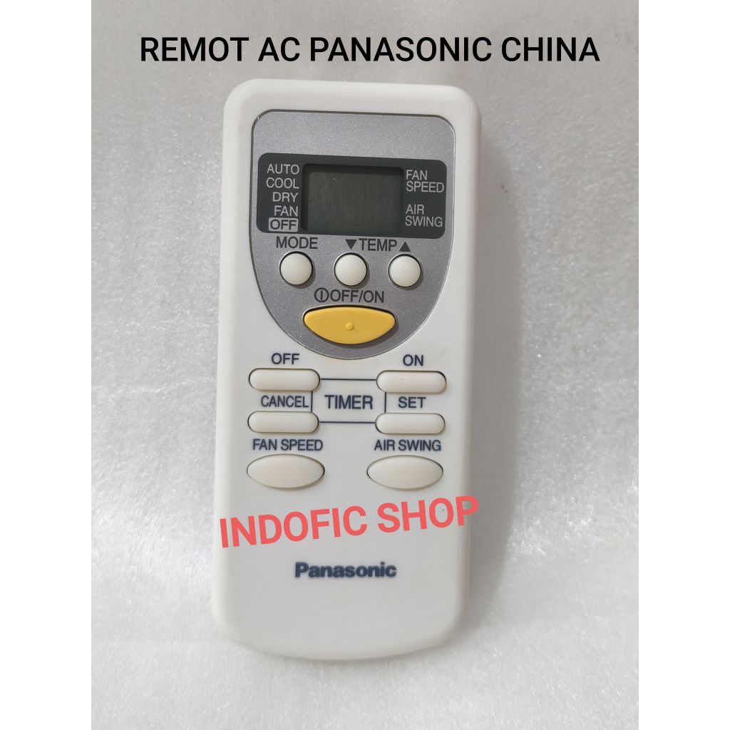 REMOTE AC PANASONIC CHINA REMOT AC PANASONIC