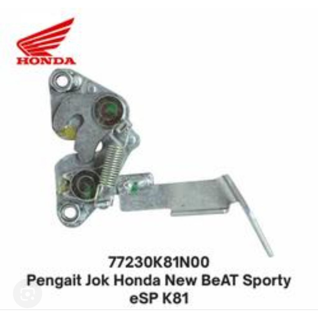 PENGAIT JOK JEPITAN SADEL BEAT ESP 77230-K81-N00 ORIGINAL HONDA AHM