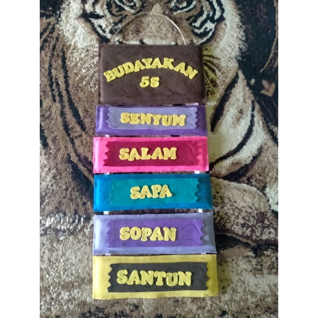 hiasan kelas//6s//5s//hiasan kelas flanel//prakarya//hiasan dinding