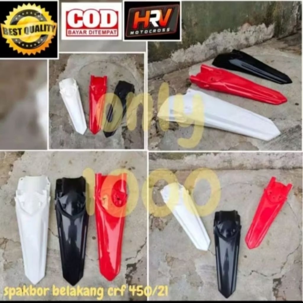 SEPAKBOR BELAKANG CRF 450 2021 SPAKBOR BELAKANG CRF 450 2021 SLEBOR BELAKANG CRF450 2021 SAYAP CRF45
