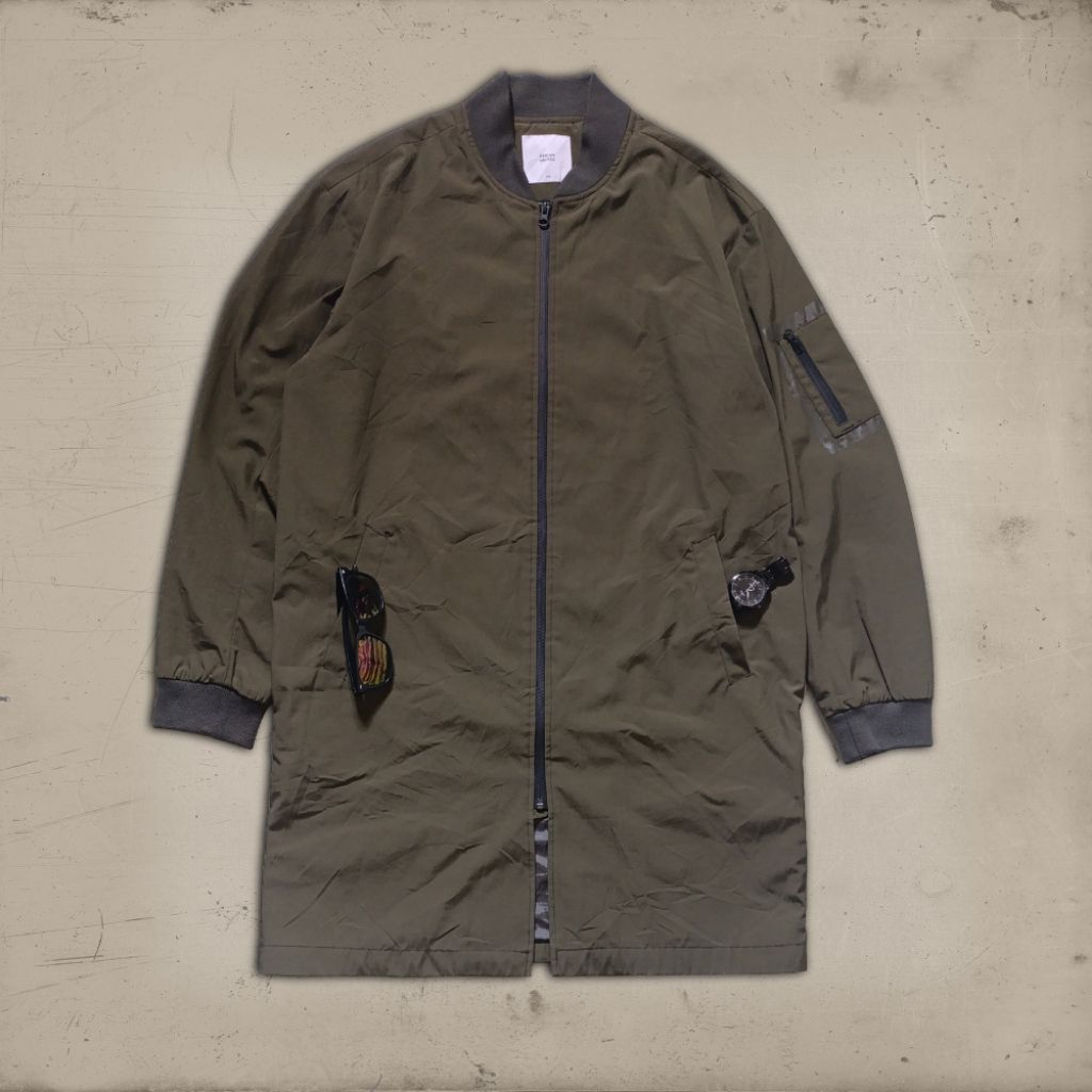 Army Parka Waterproof liam Gallagher parka jacket olive green