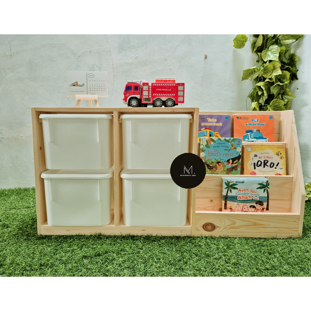 rak mainan anak rak minimalis Rak Minimalis / Rak Buku Minimalis / Rak mainan anak minimalis / Rak