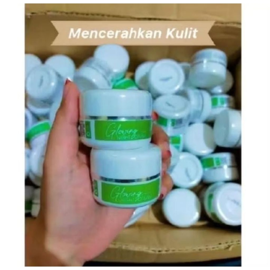 2 PCS Cream Malam Maxie Hijau Flek Hitam