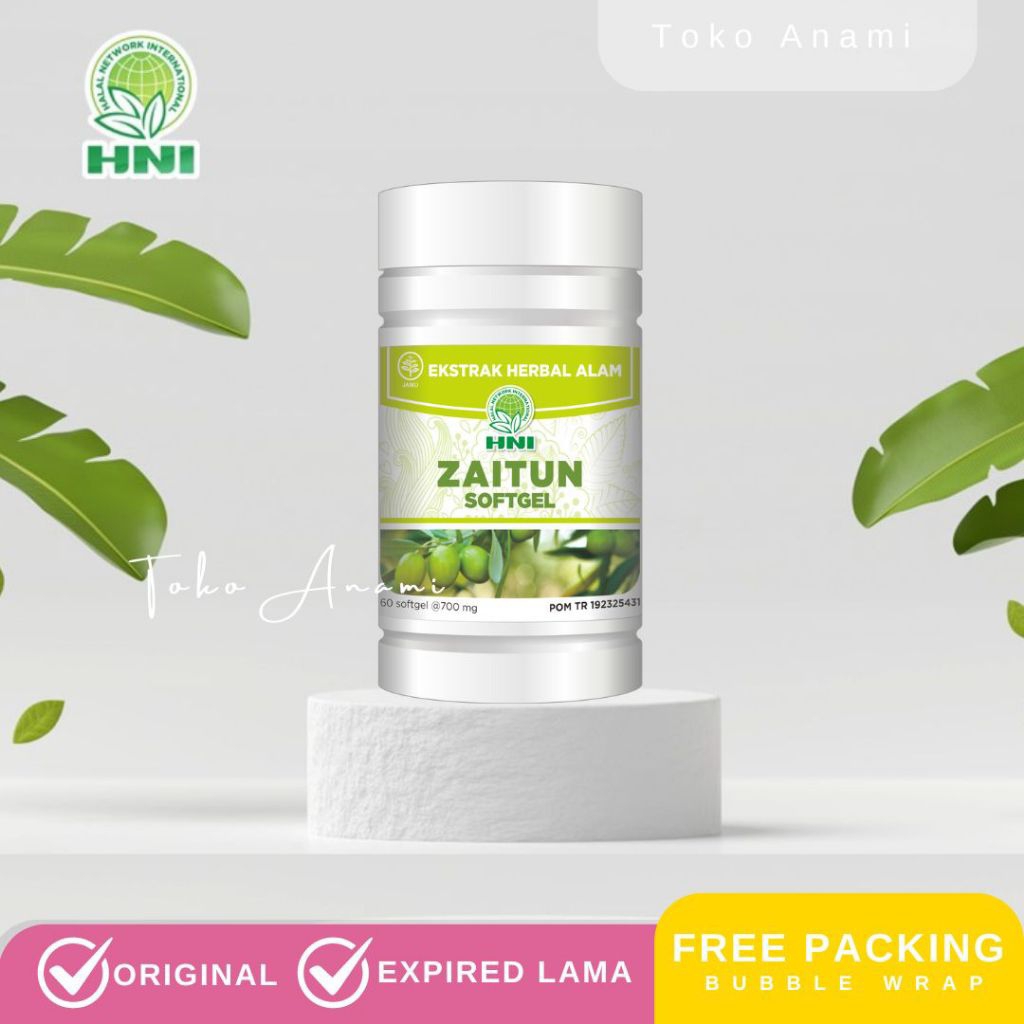 Minyak Zaitun Softgel Hni Hpai Menurunkan Kolesterol Menjaga Kesehatan Jantung