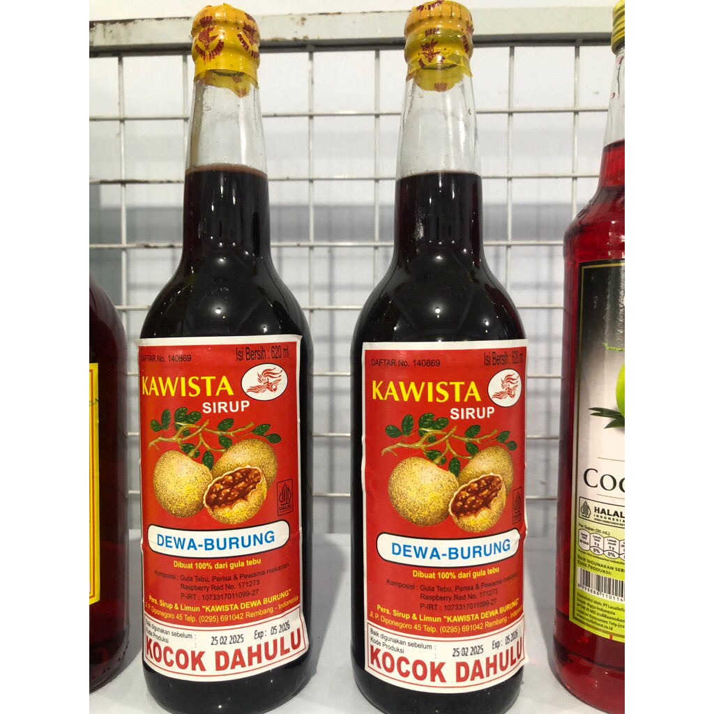 

sirup kawista botol kaca 625ml