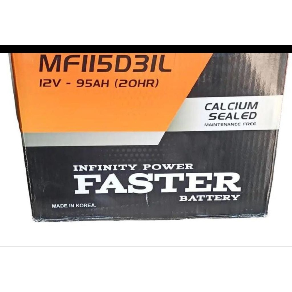 aki kering Faster MF 115D31L 95ah