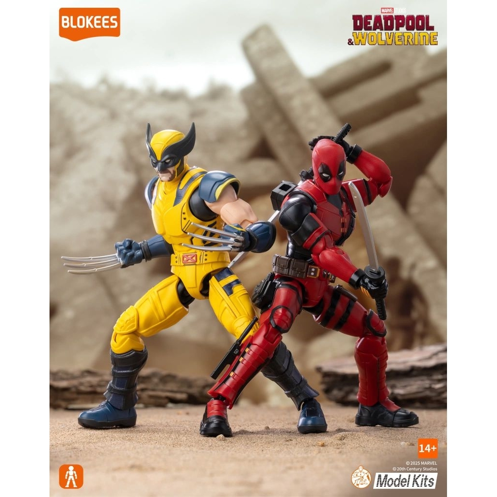 [READY STOCK] BLOKEES MARVEL DEADPOOL & WOLVERINE