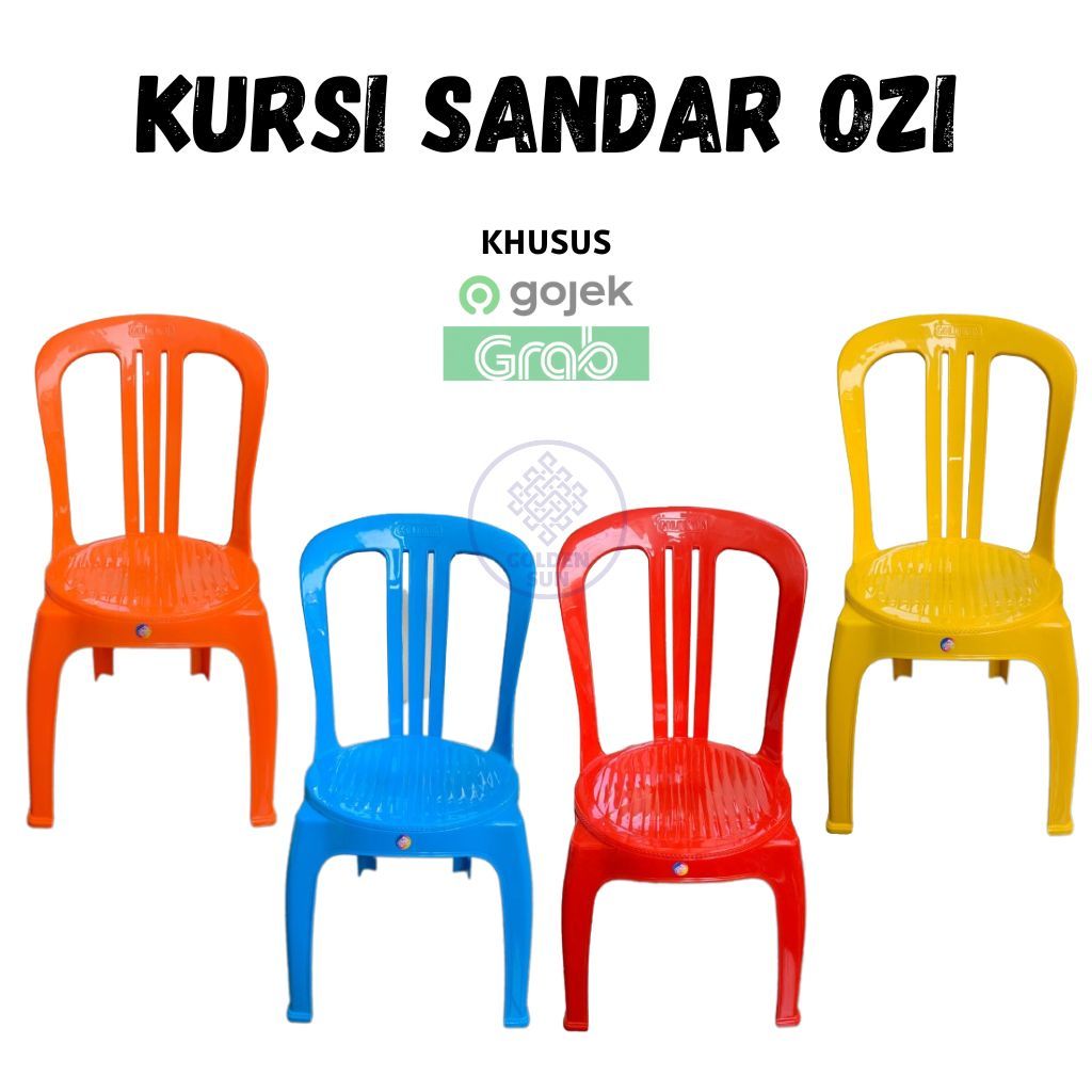 Kursi Santai Onasis / Kursi Sandar / Kursi Santai Dewasa / Kursi Plastik / Bangku Plastik / Kursi Ta