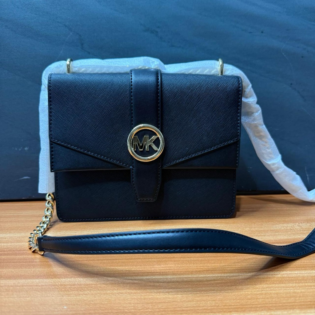 MK Greenwich Small Saffiano Leather Crossbody Bag no pricetag