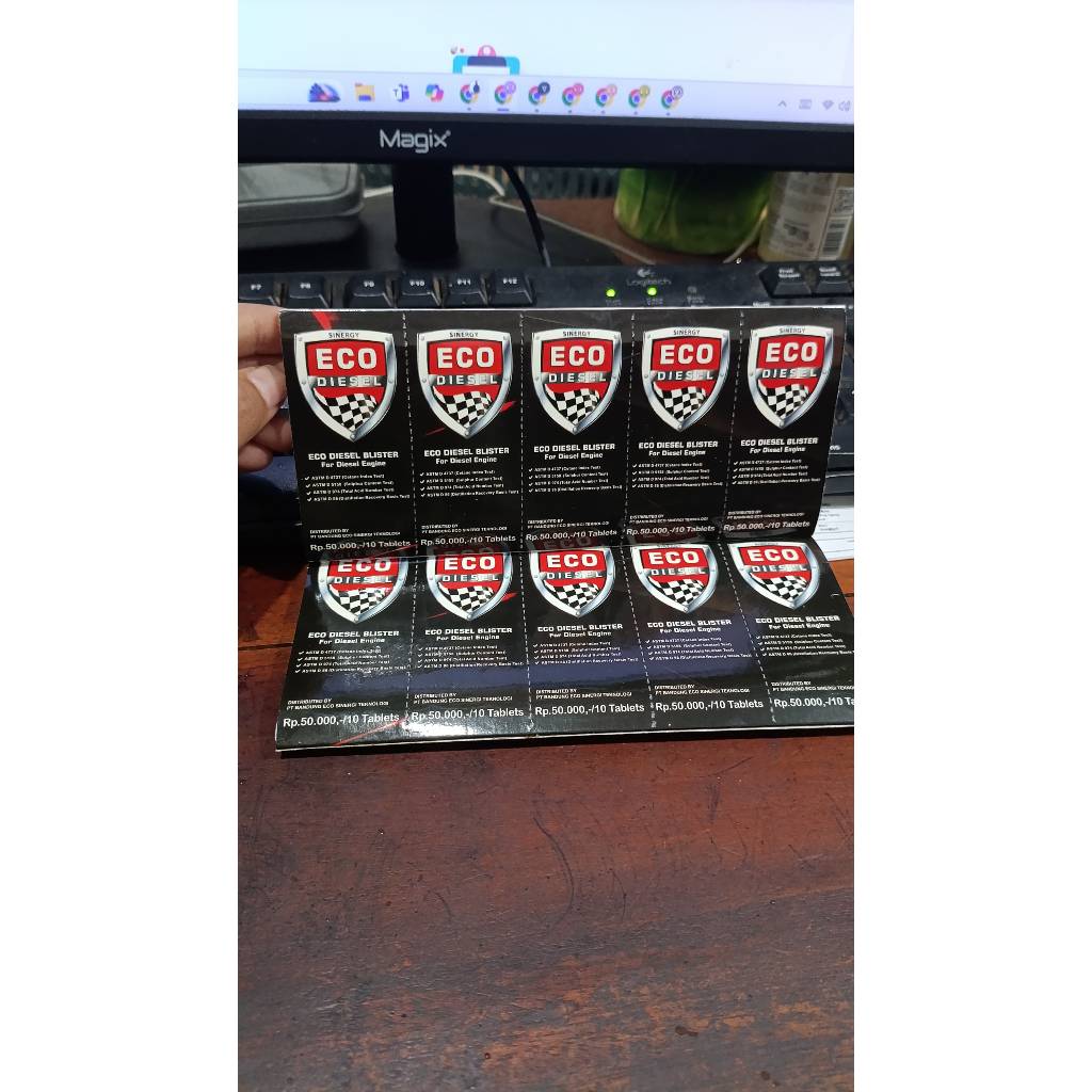 Eco racing disel blistar isi 50pil - Penghemat bahan bakar solar