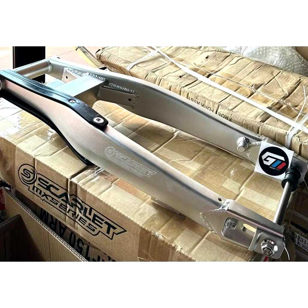 LENGAN AYUN CRF MXSERIES SCARLET / SWING ARM CRF / GARPU BELAKANG CRF / SASIS CRF ALUMUNIUM FULL