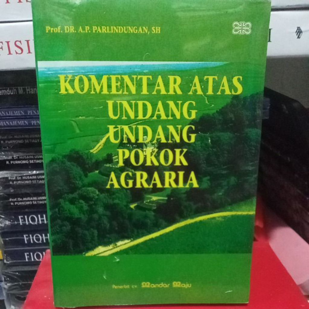 komentar atas undang-undang pokok agraria