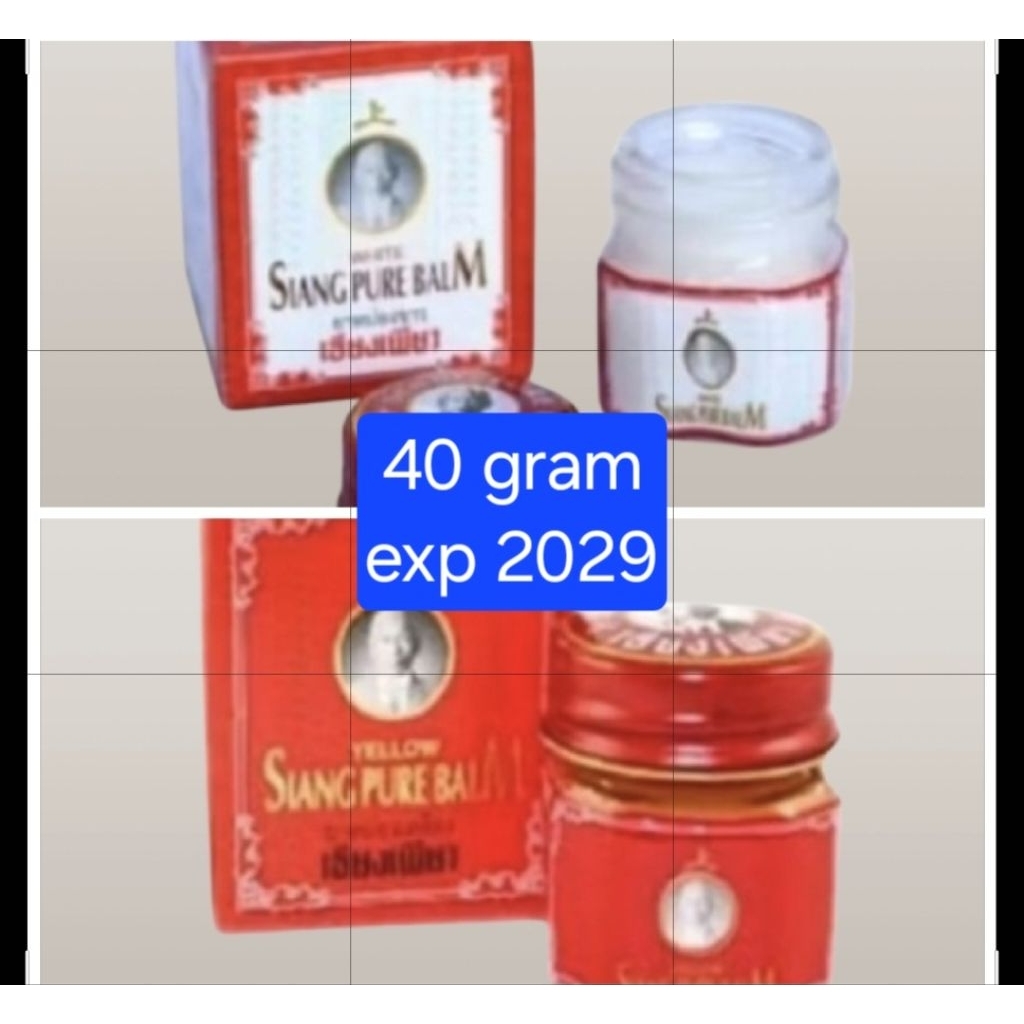 Balsem Balsam Thailand Siang pure Balm 40 gram