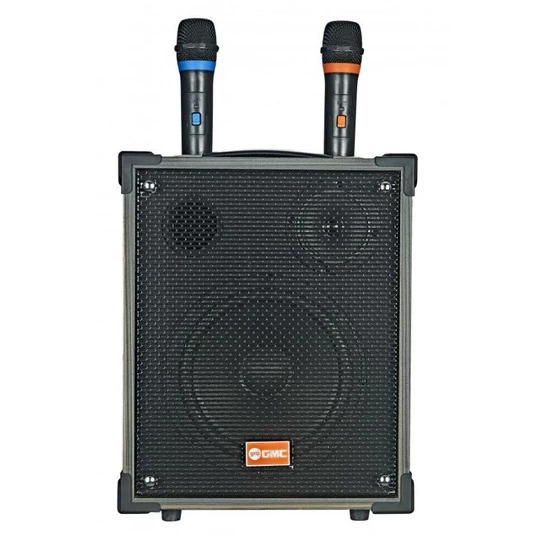 Speaker Portable GMC 899Q 2 mic wireless