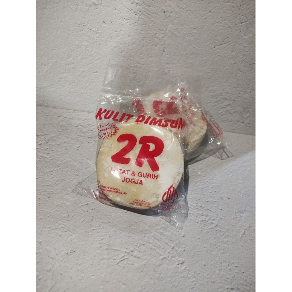 Kulit Dimsum isi 50 lembar Halal - Dimsum Gyoza Wonton Pangsit : Bulat dan Kotak / Persegi