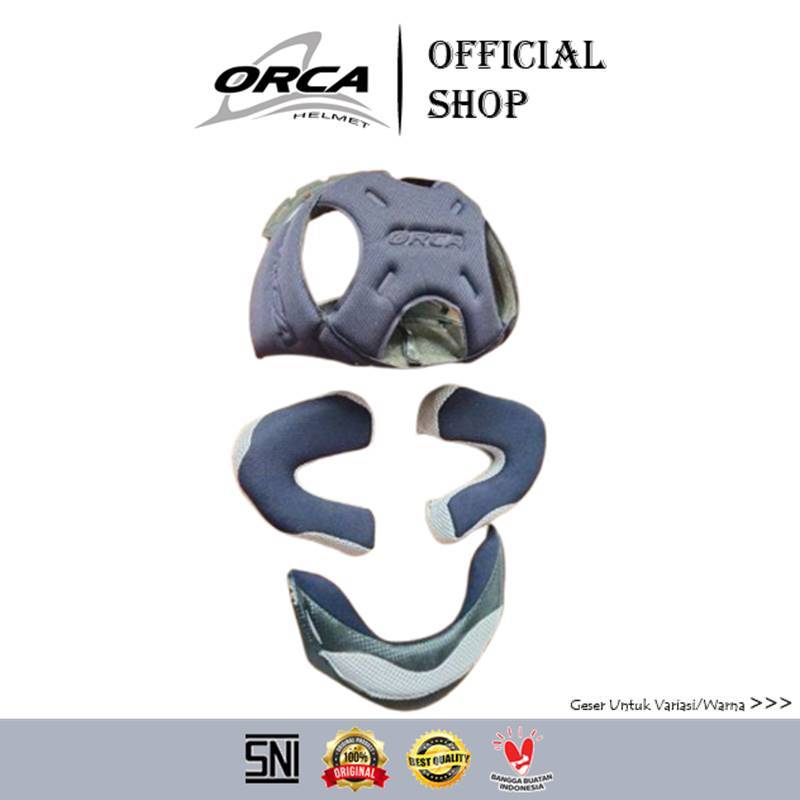 Busa Inner+Kupingan Helm Orca Spider Solid