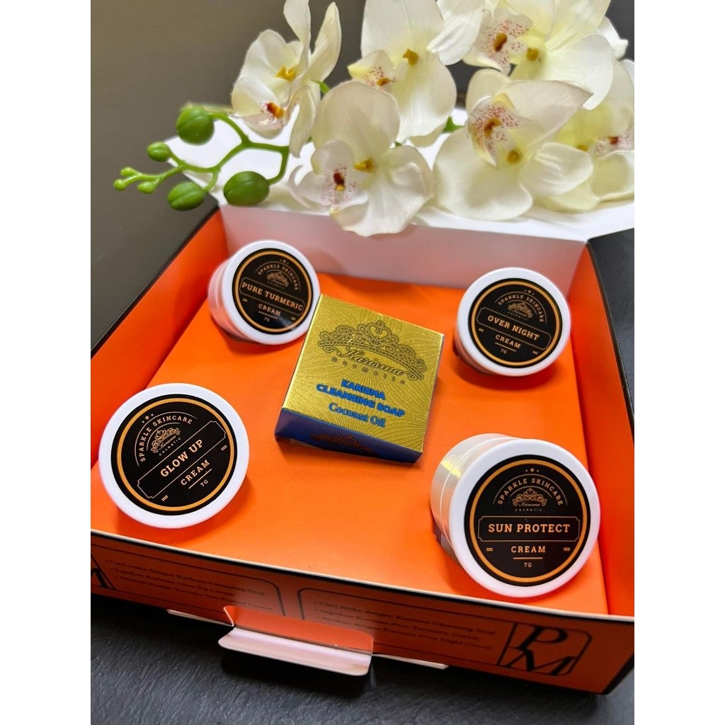 KARISMA SKINCARE / KARISMA SET SABUN BIRU / WAJAH FLEK/JERAGAT