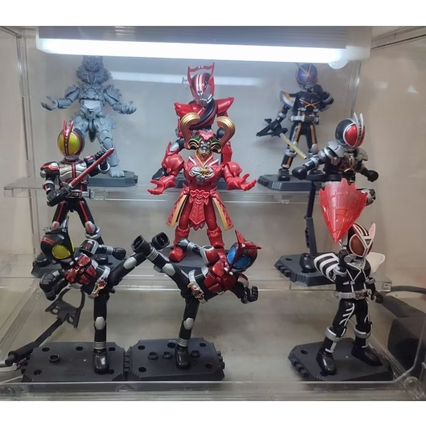 Blokees Kamen Rider GV02 Faiz, Kabuto,  Dark Kabuto, Wolf Orpenoch, Drive, Heart Roidmude, Kaixa, De