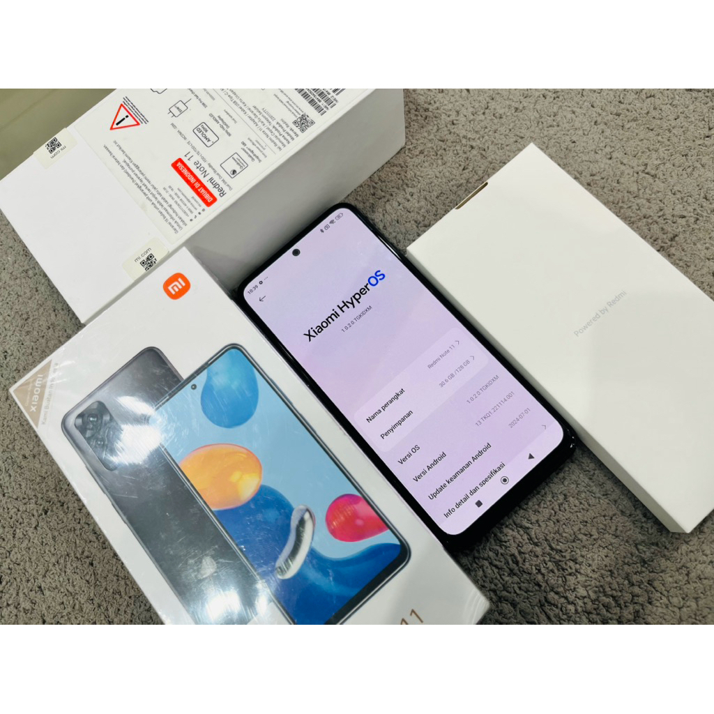 Redmi note 11 Ram 4/128gb