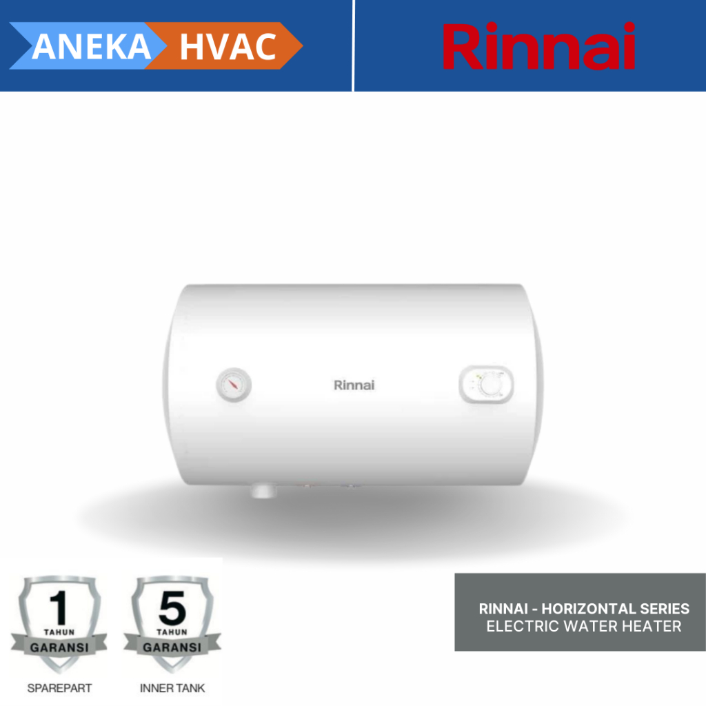 RINNAI Water Heater Listrik Horizontal Series