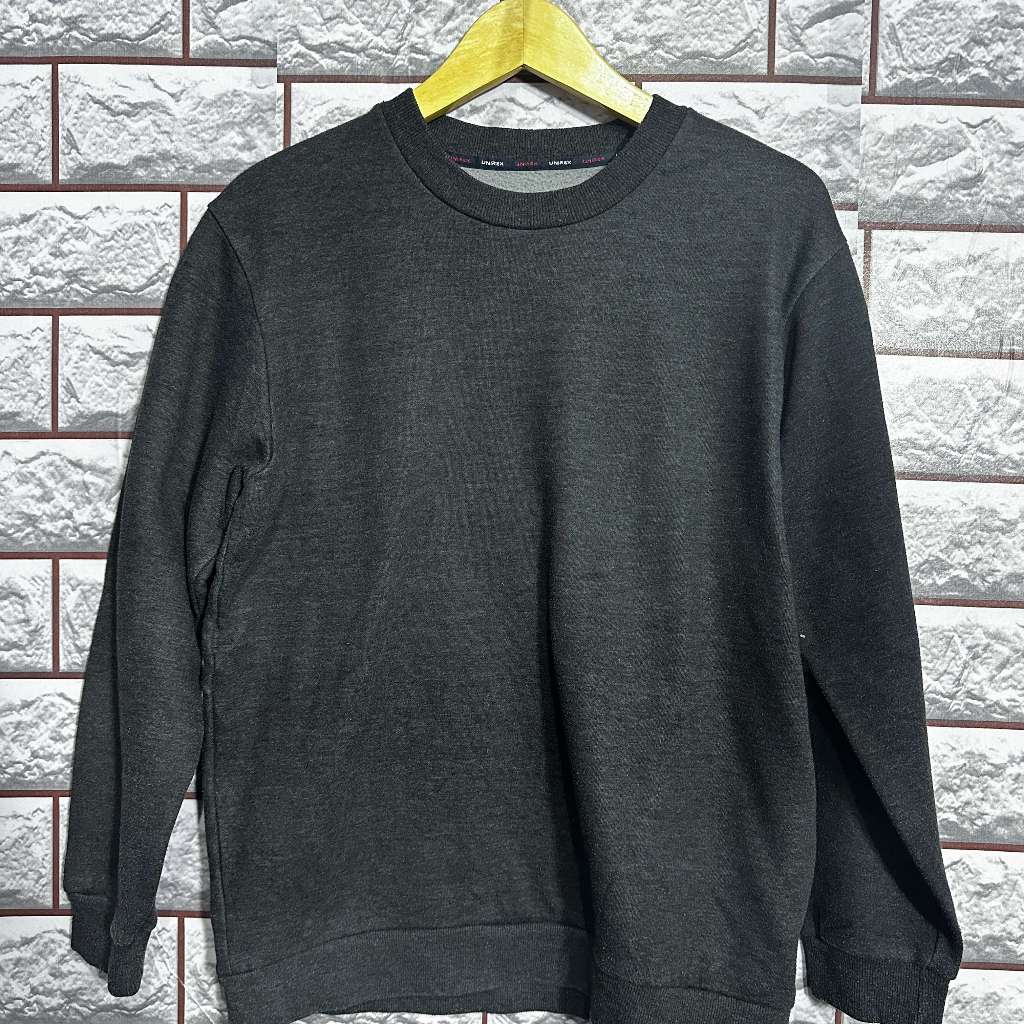 Unirex Abu Gelap - Polos (Crewneck)