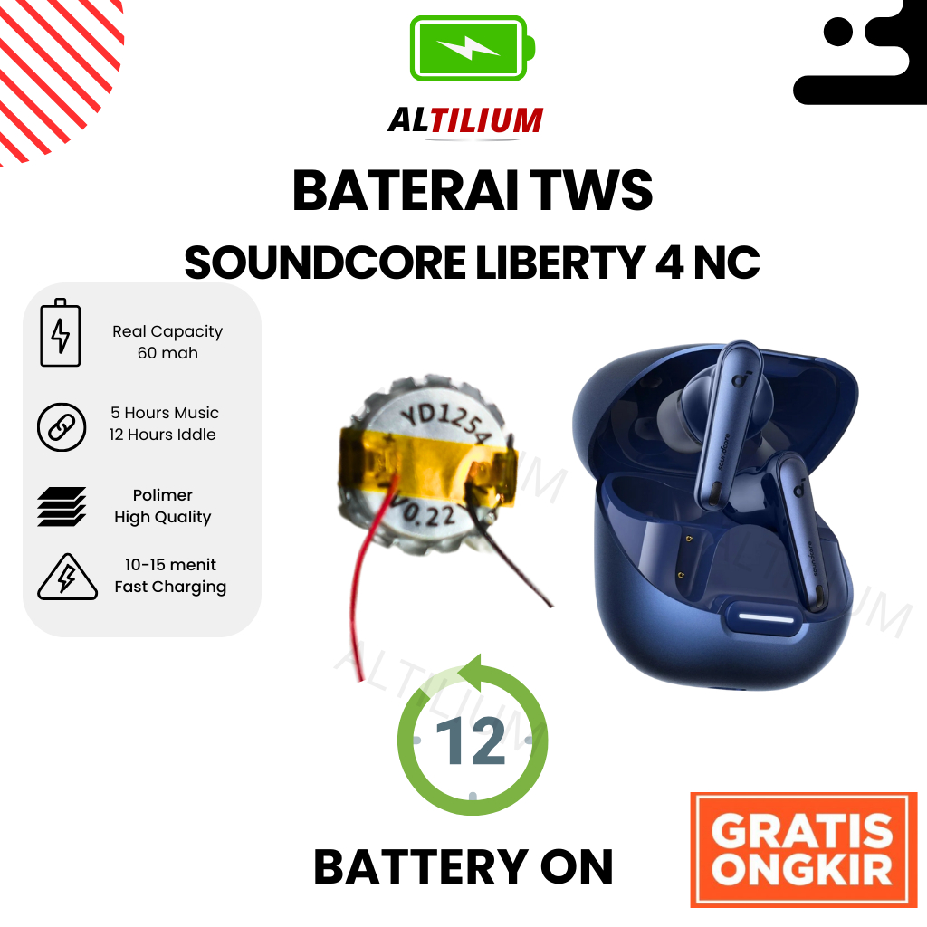 Baterai Soundcore Liberty 4 NC