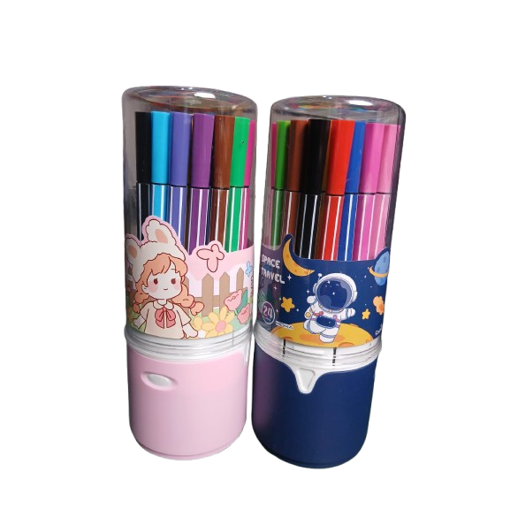 Spidol Warna Warni 1 Set 24 Warna