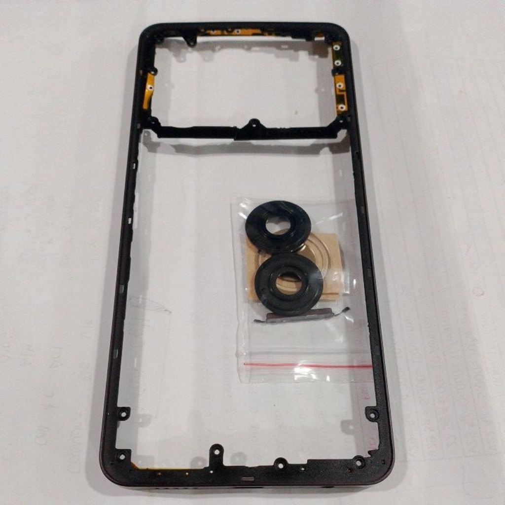 Bezel samping tulang tengah Bezel Vivo Y27 burgundy