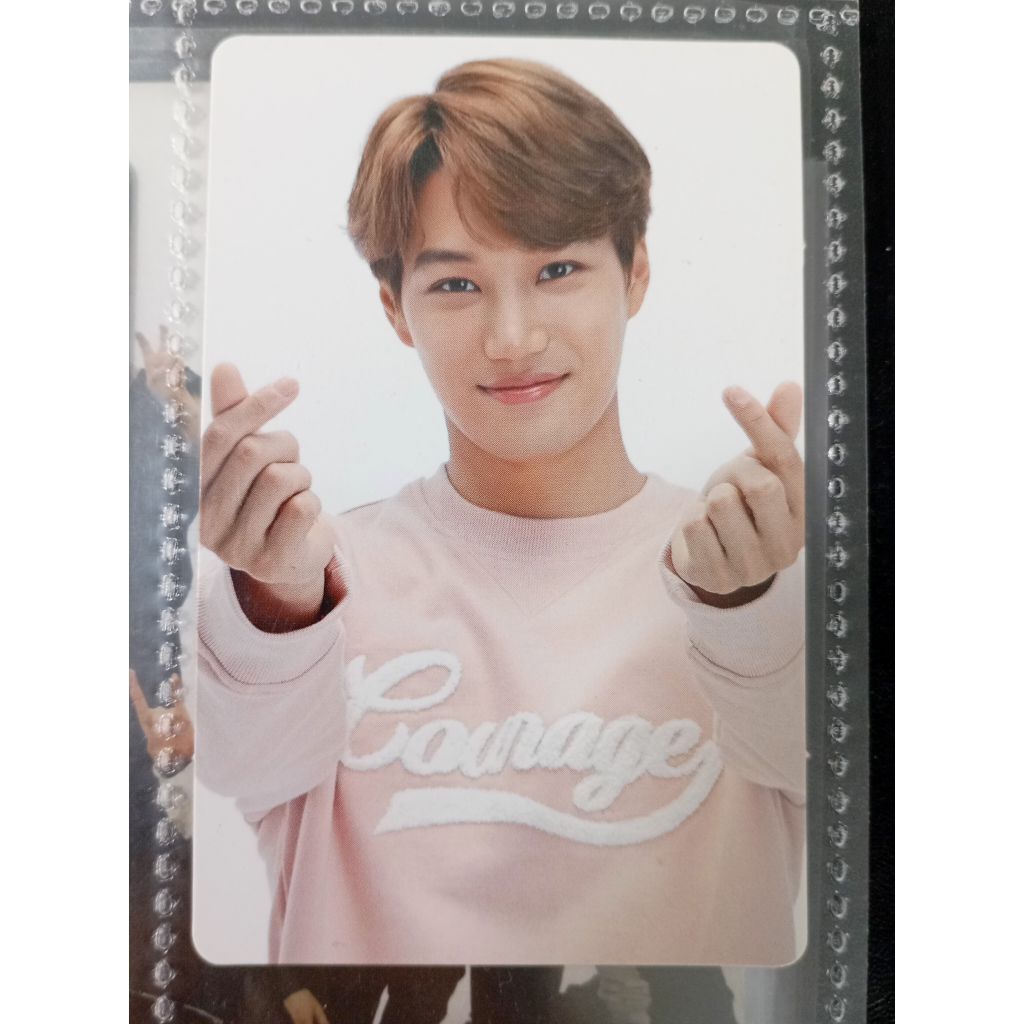 EXO KAI POWER UP LIMITED PHOTOCARD
