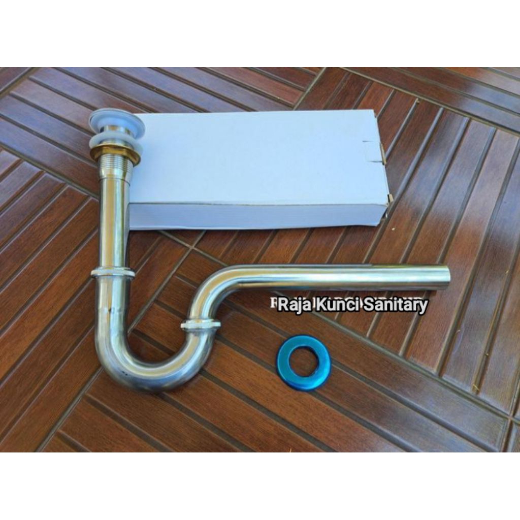 Sifon Wastafel Stainless/Sifon Angsa/Sifon Pembuangan Wastafel
