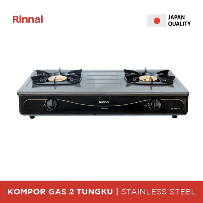 RINNAi Kompor Gas Rinnai RI-602AG / RI-602 AG & RI-602 AGN