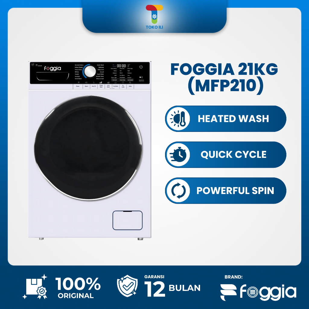 Mesin Cuci Foggia 21 Kg MFP210