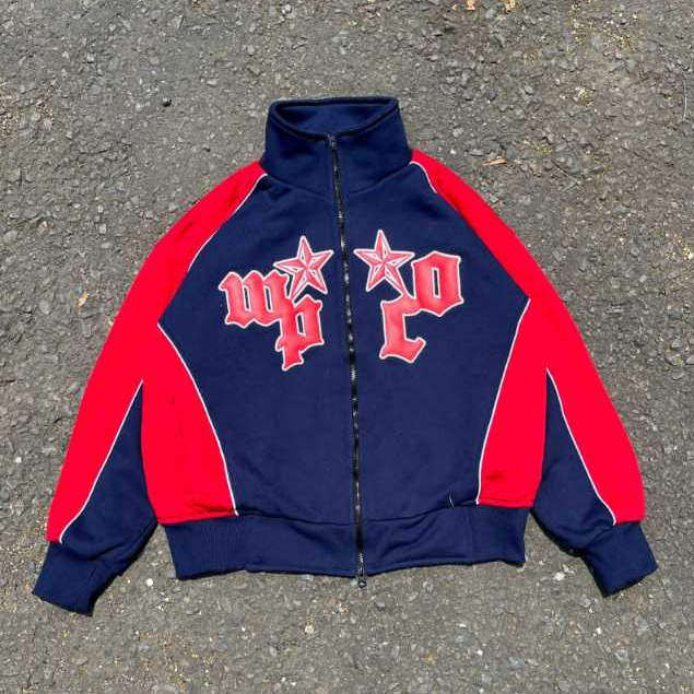 WPCO - TRACK JACKET DOUBLE ZIPPER BARCA
