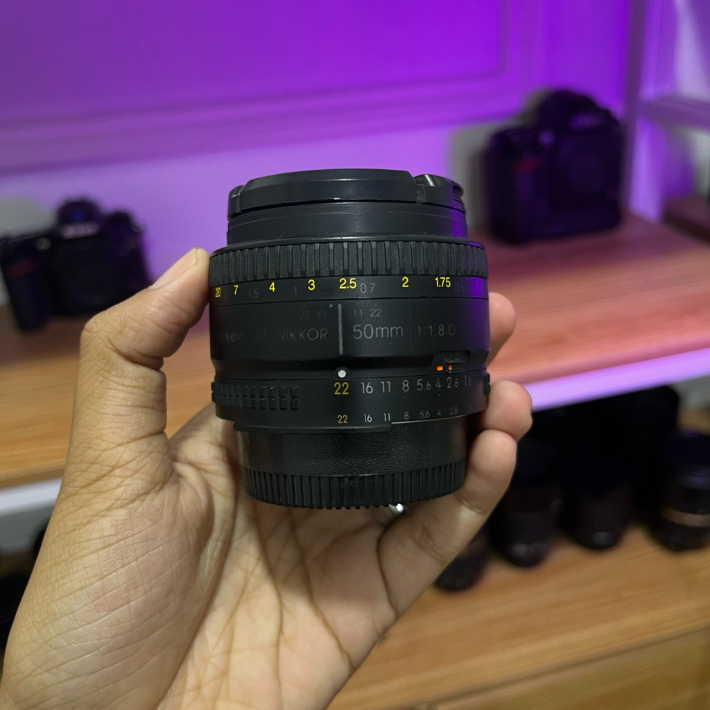 Lensa 50mm f1.8 afd nikon