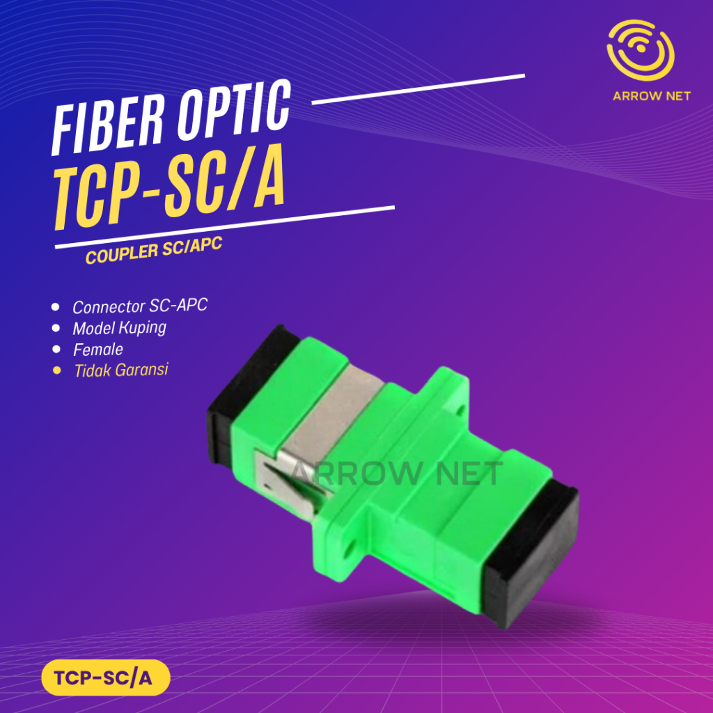 SC/APC Female to SC/APC Female Adapter | SC/APC F-SC/APC F FO Coupler