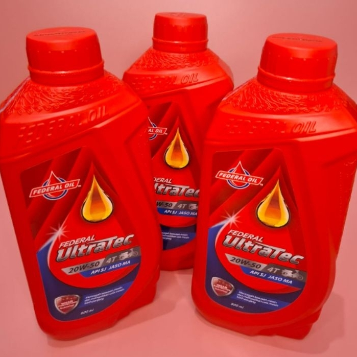 Oli Ultratec 800ml Oli Federal Ultratec 0,8ml Oli Mesin Federal Ultratec 800ml