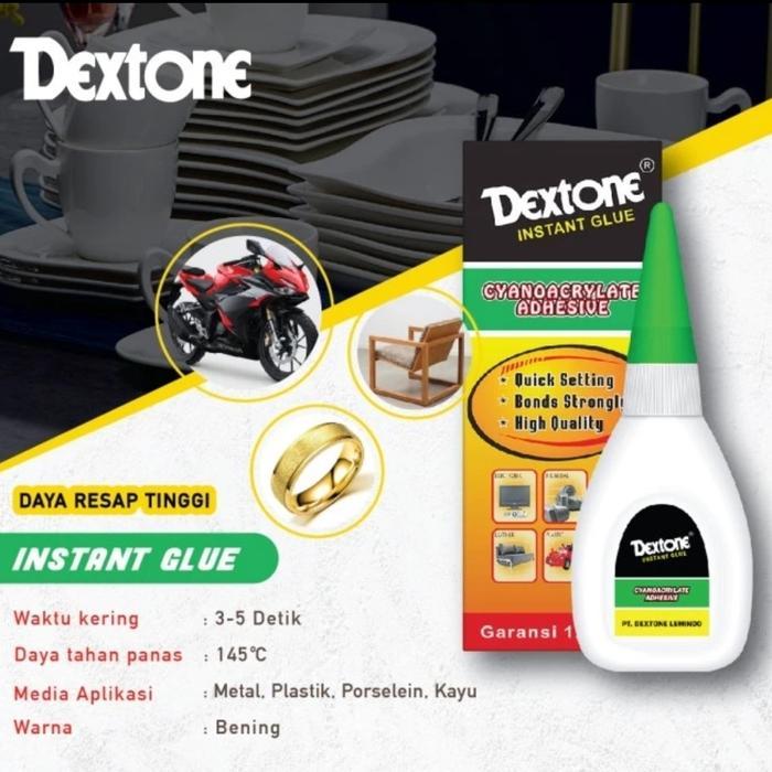 Dextone Lem Besi Super Kuat Cair Original / DEXTONE Lem Tetes Besi / Lem Korea / Lem Cair Super Kuat