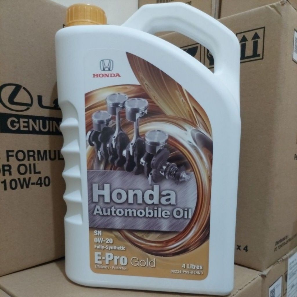 OLI MOBIL HONDA E-PRO GOLD 0W-20 4 Liter