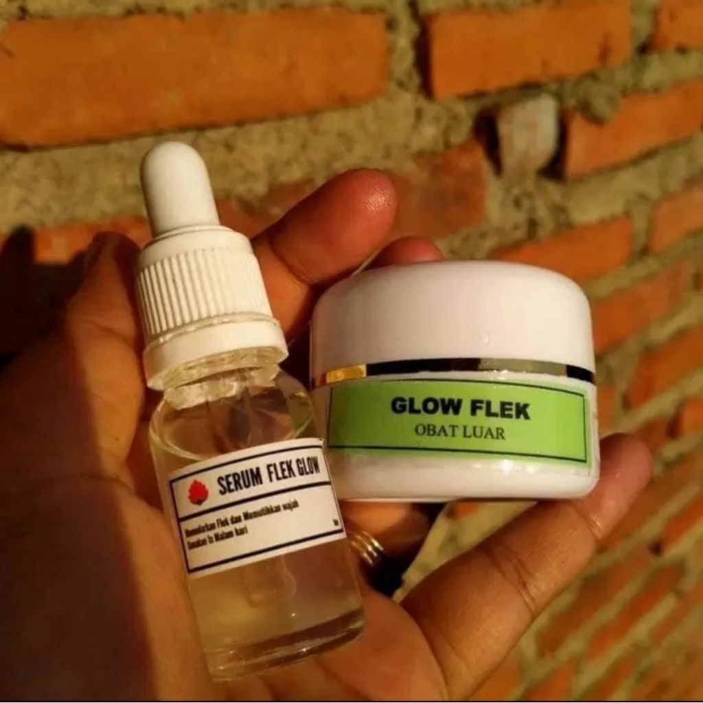 CREAM MALAM GLOW FLEK + SERUM FLEK GLOW