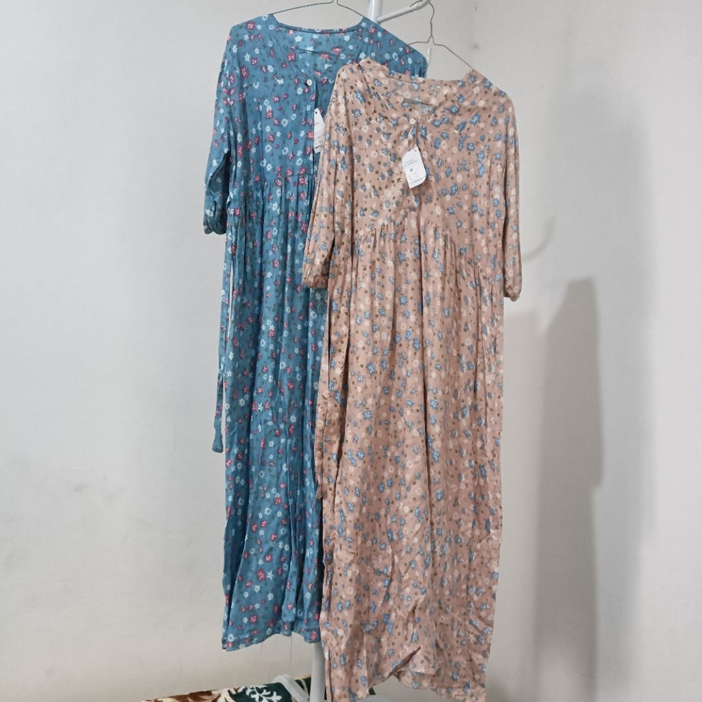 Daster hirembulan homie dress daster kekinian estetik cantik premium new bukan preloved bekas seken 