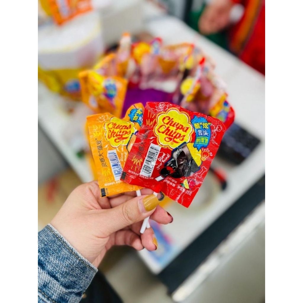Permen Chupa Chups Lollipops Rasa soda buah 15g