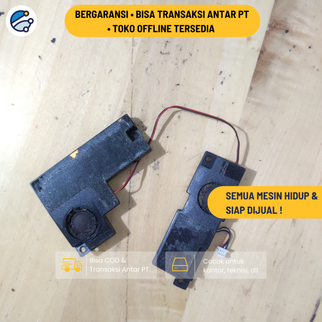 Pretelan Speaker Laptop Original Copotan/ Sparepart Speaker Unrernal/ Sound / Audio/ Loundspeaker/ S