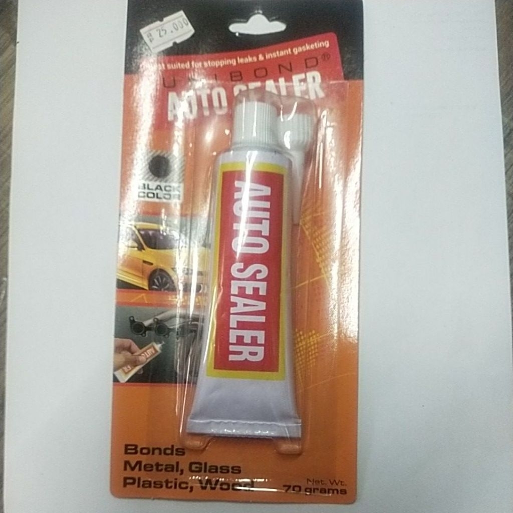 Lem auto sealer, lem untuk kaca, besi, plastik, kayu