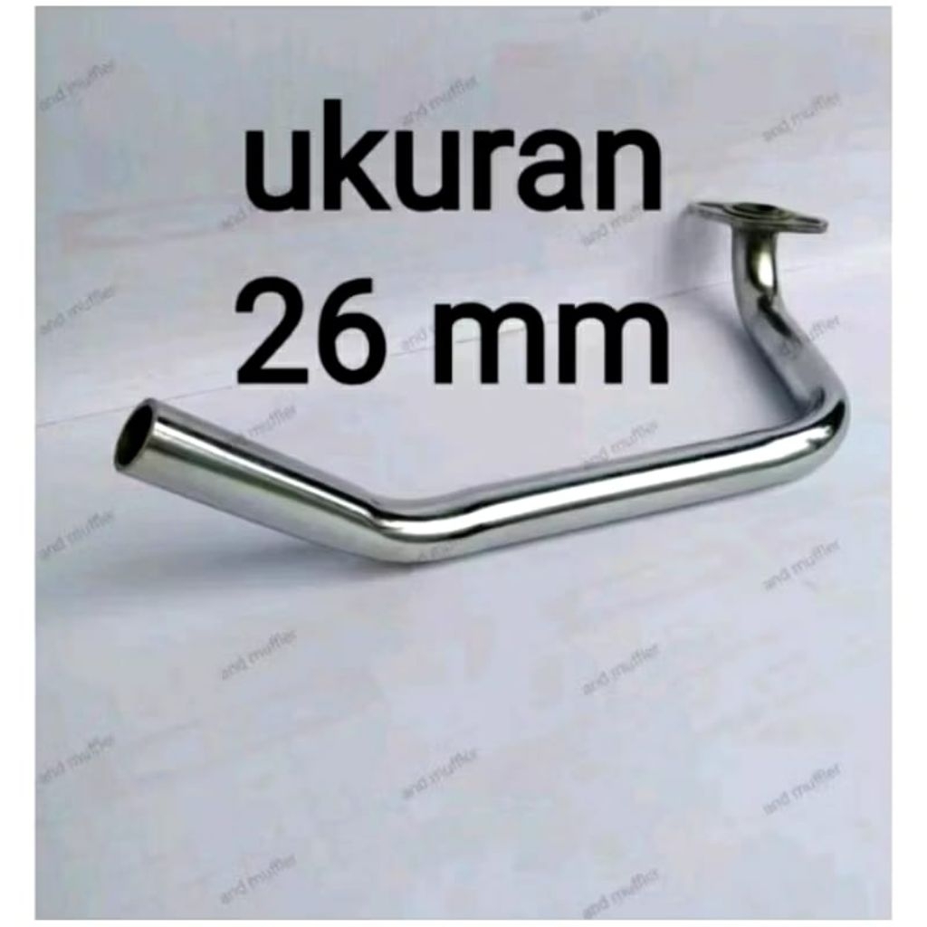 Leheran pipa knalpot inlet 26 Beatfi,beat karbu,Scoppy,beat deluxe