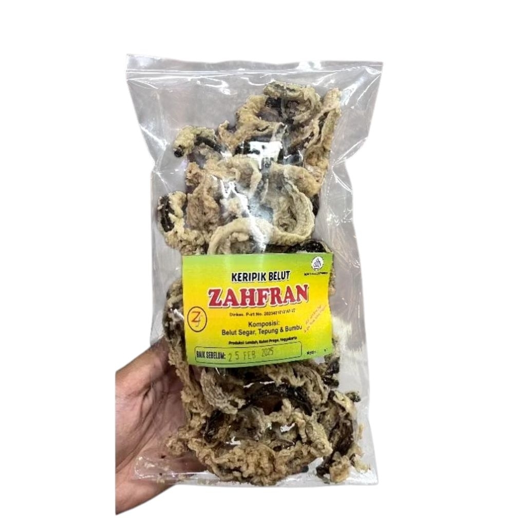 Keripik Belut gurih oleh oleh khas jogja