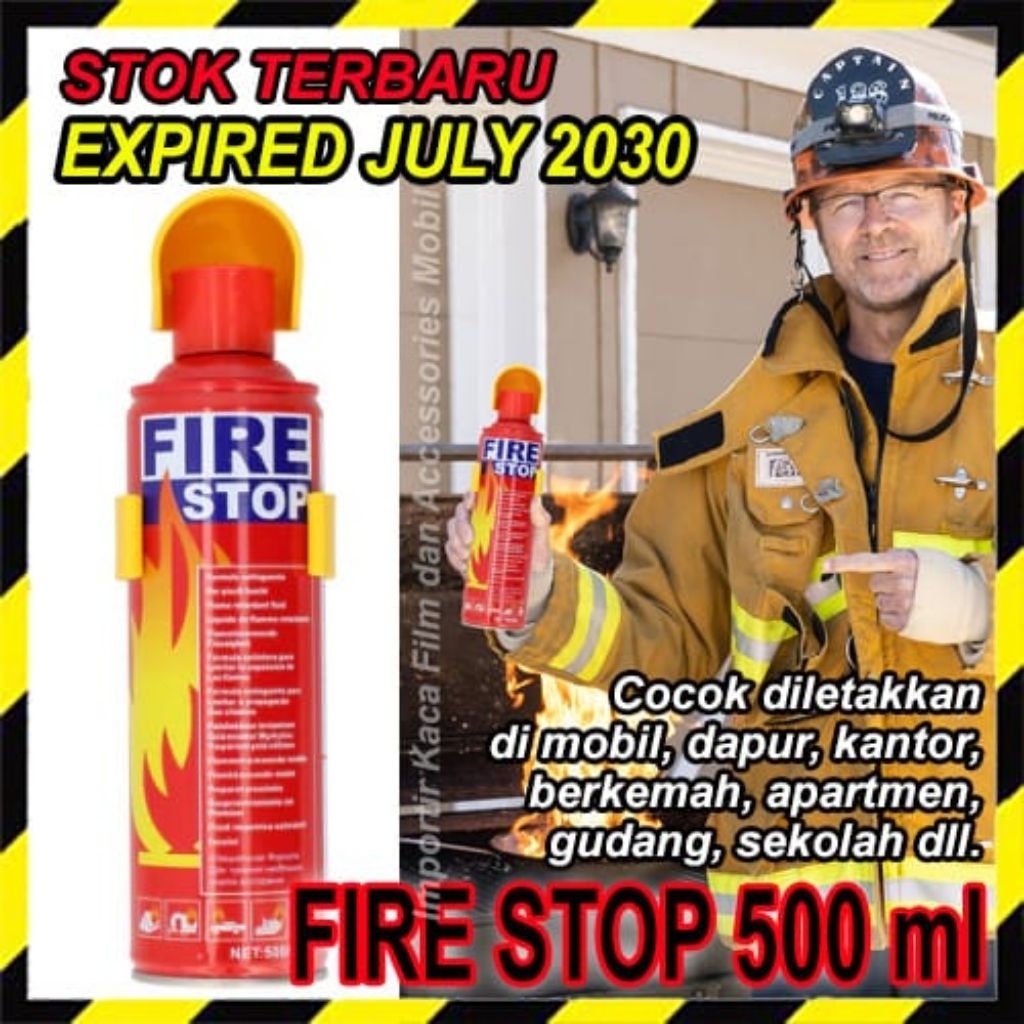 FIRE STOP EXTINGUISHER RACUN PEMADAM API PORTABLE MOBIL APAR MOBIL