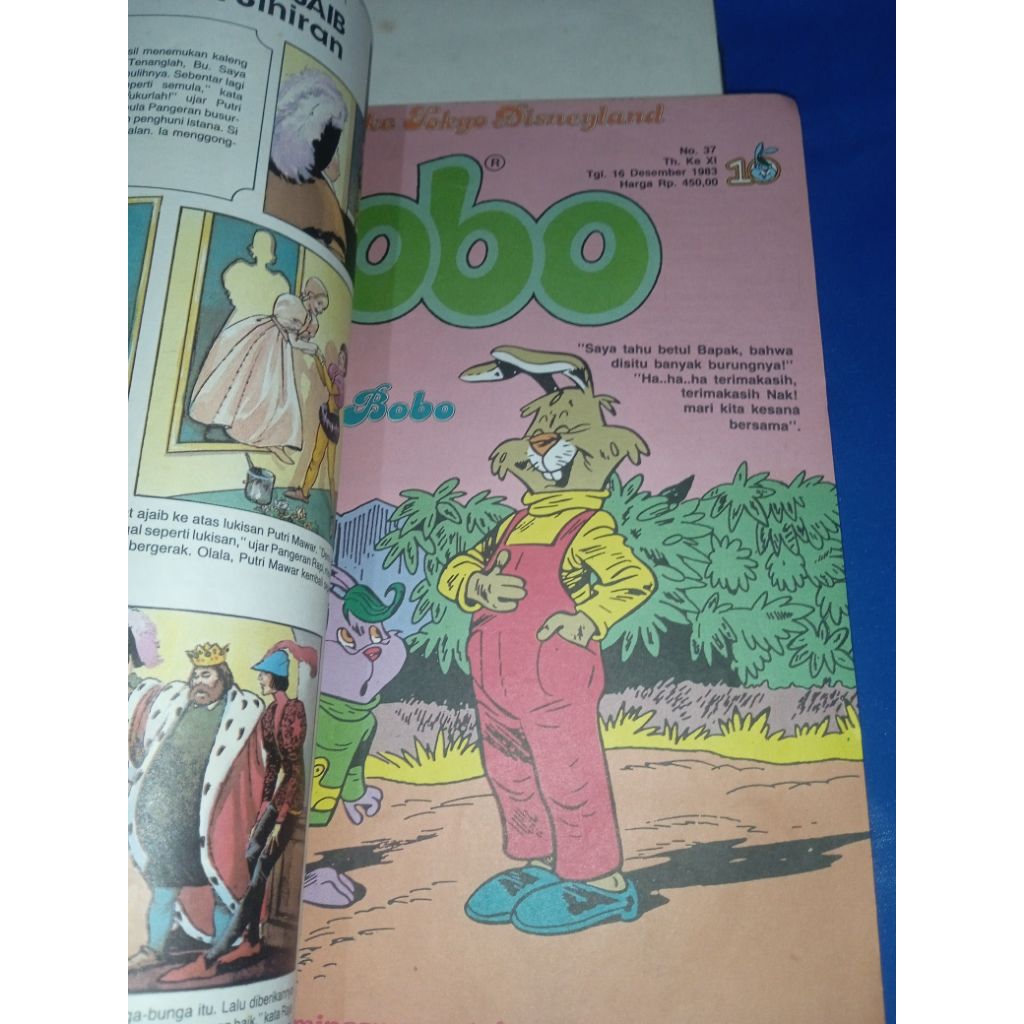 bundel majalah bobo jadul november-desember tahun 83
