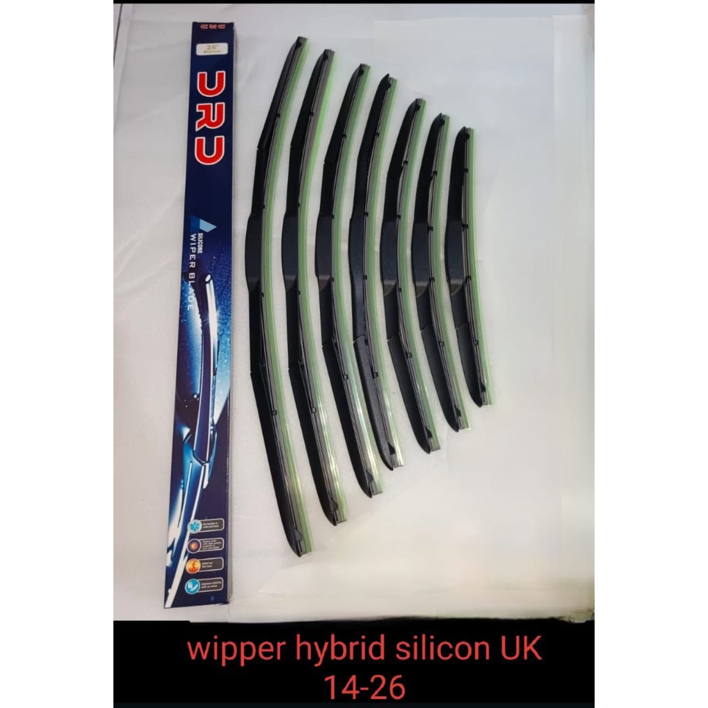 Wiper Hybrid DRD All Size - Karet Wiper Depan